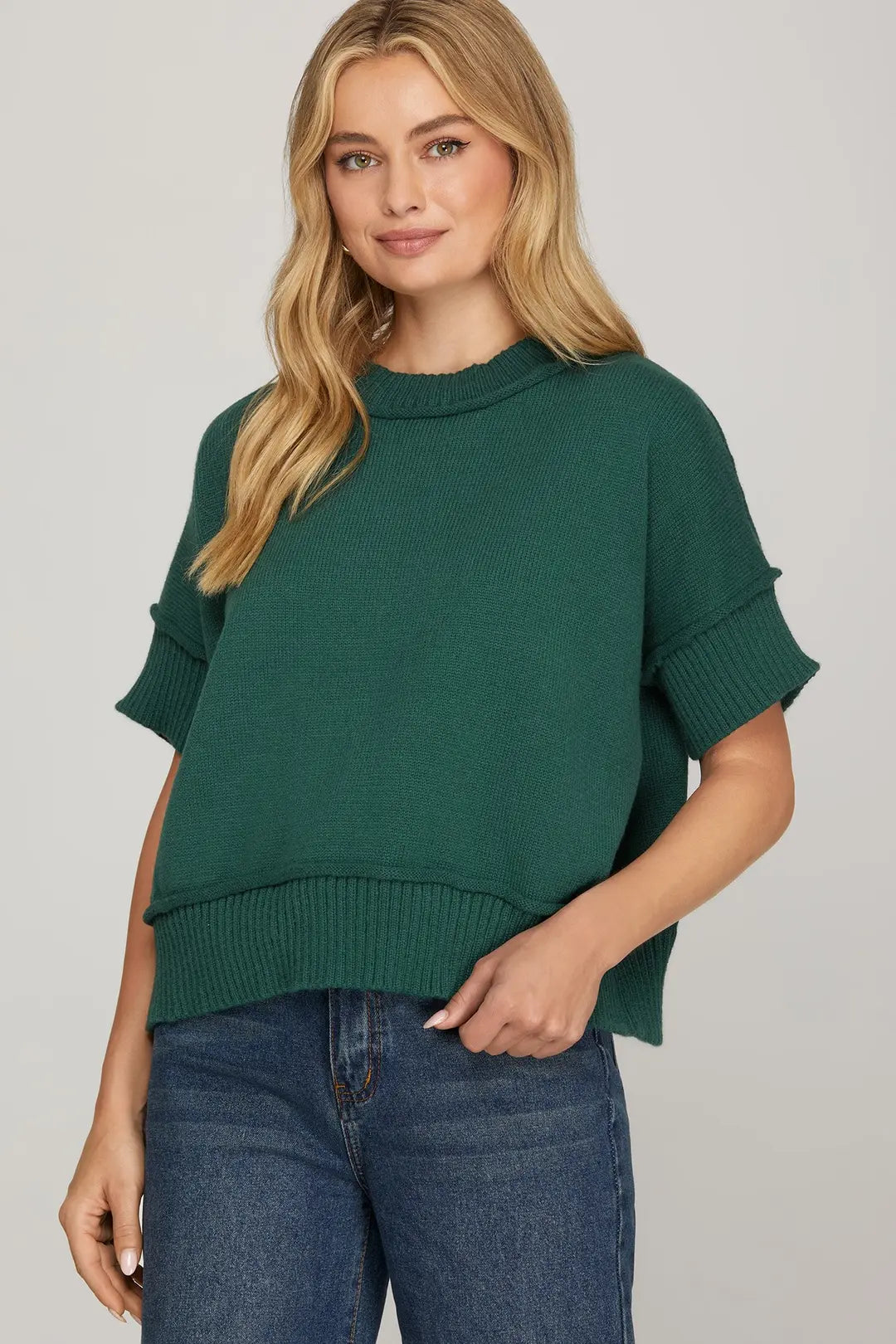 Short Sleeve Sweater