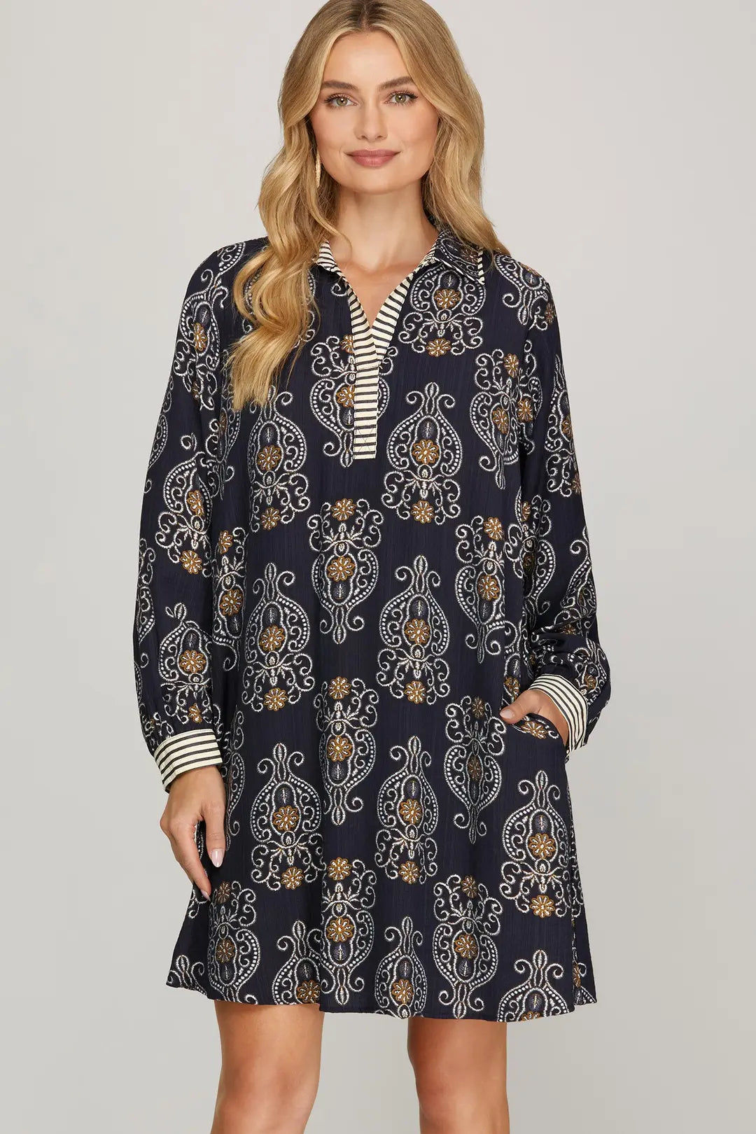 Navy Dress