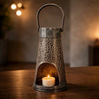 13.5" Luminary Lantern | Farmhouse Decorative Candle Lantern