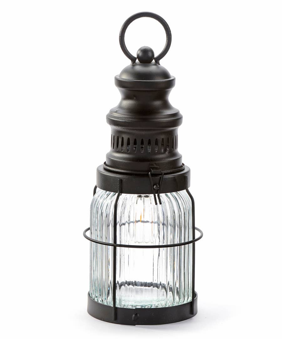 Black LED Lantern