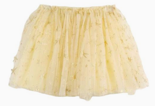 Girl's Yellow Starfish Tutu Skirt