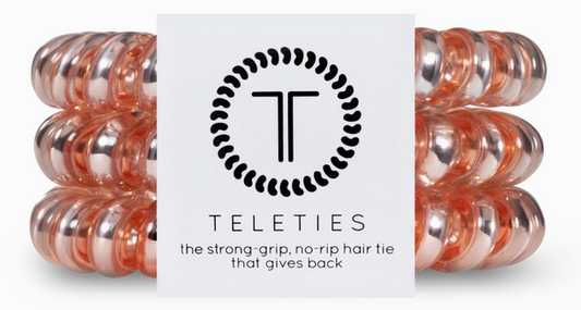 Teleties Millennial Pink Hair Ties