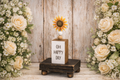 Oh Happy Day Shelf Sitter 6" X 1.63" X 1.63"