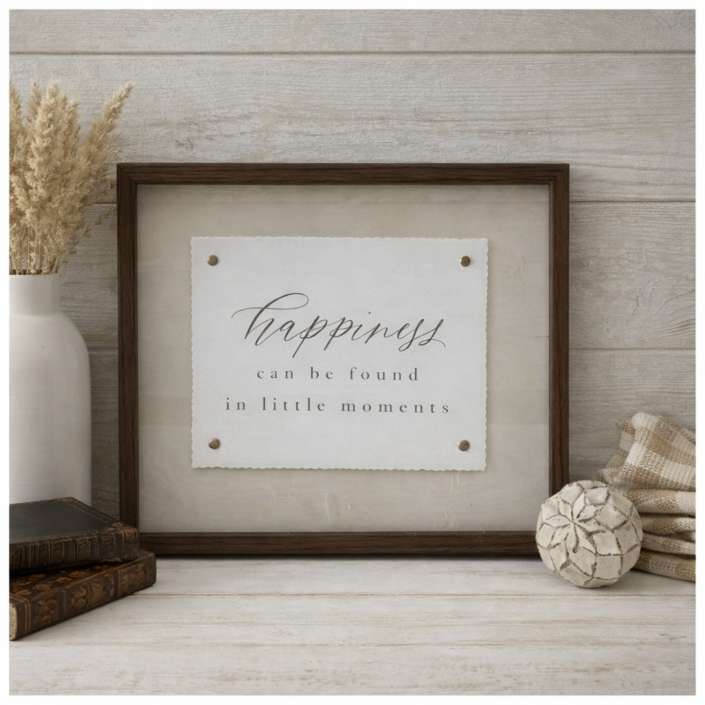 14" X 16" Framed Wall Decor