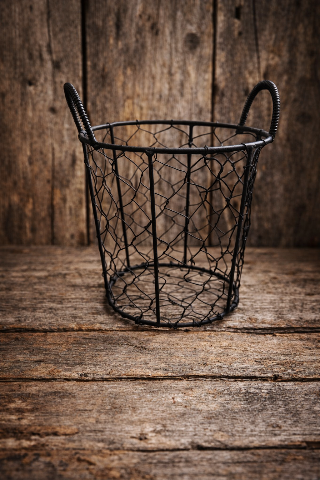 6" X 6" Chicken Wire Basket