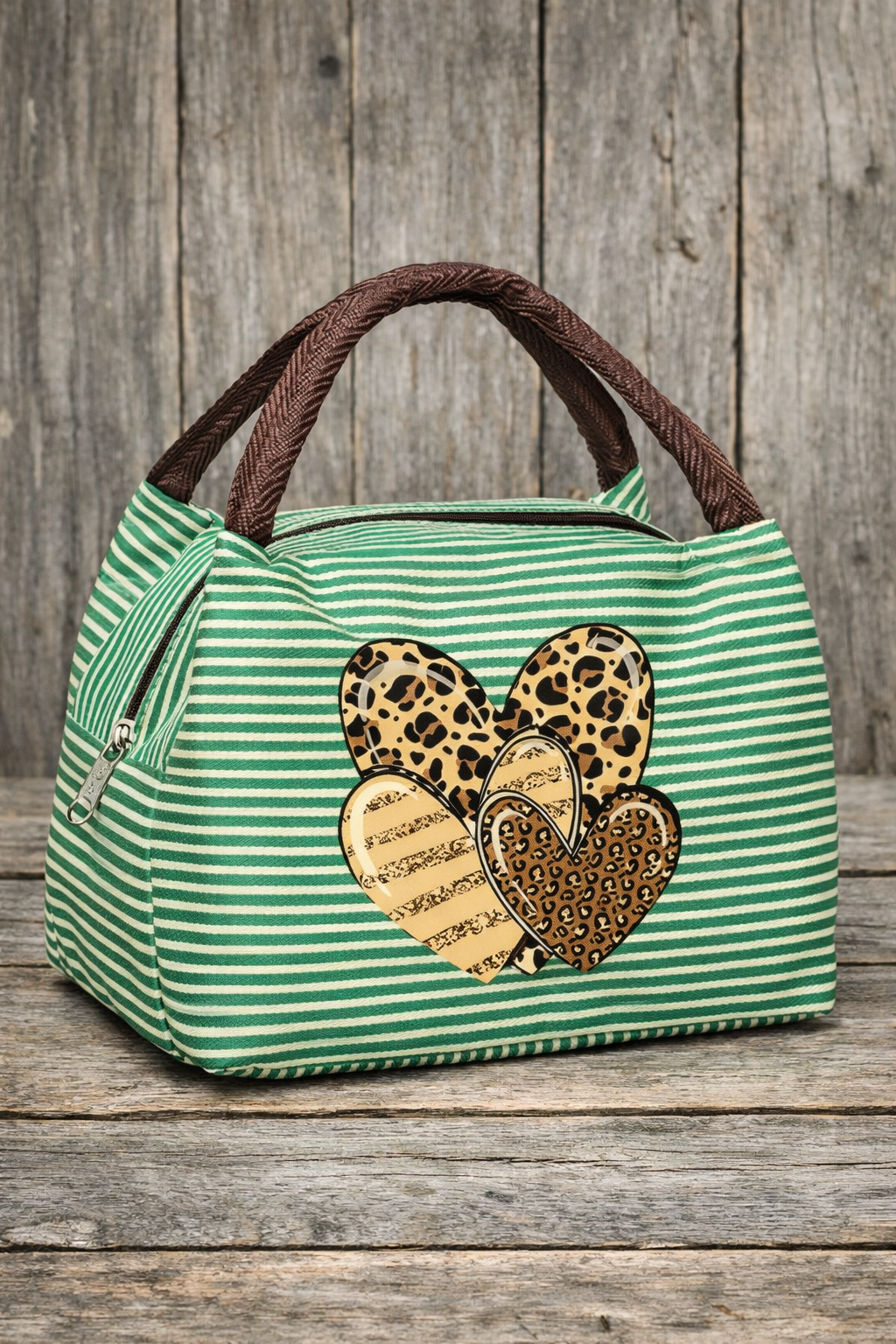 Small Striped Tote Bag