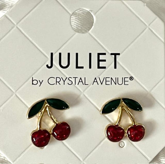 Cherry Stud Earrings