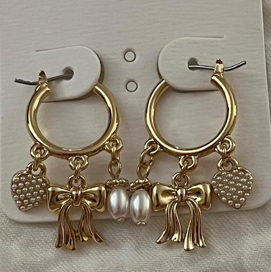 Charming Hoops Earrings