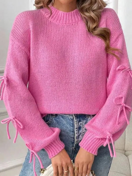 Bow Sleeve Sweater