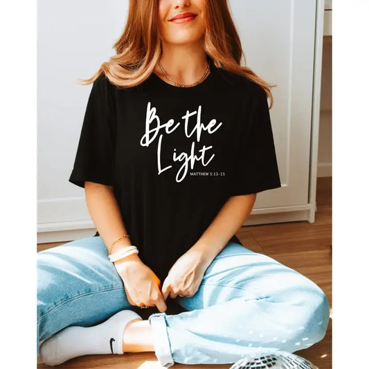 Christian Be the Light Graphic Tee