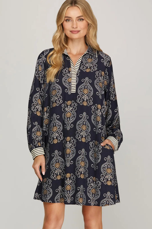 Navy Dress